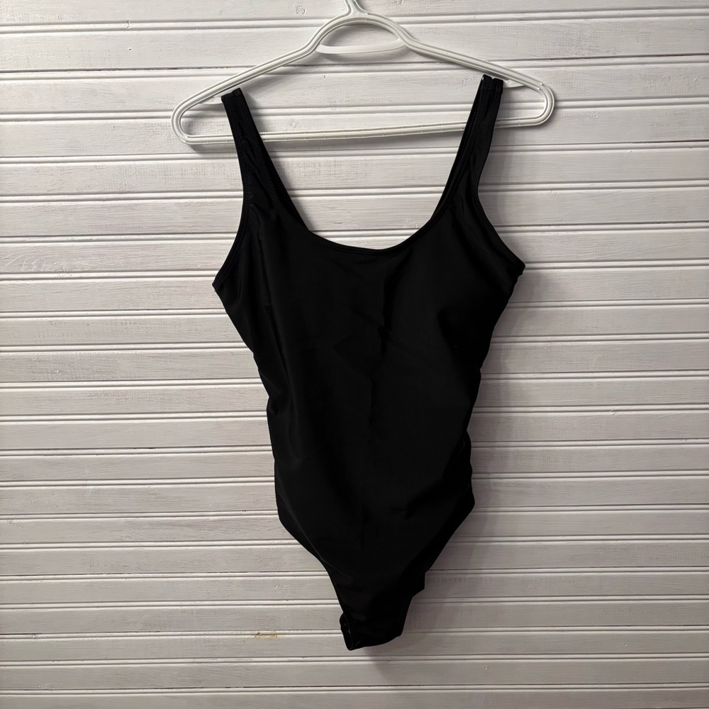 NWOT- Chic Black Swim Suit